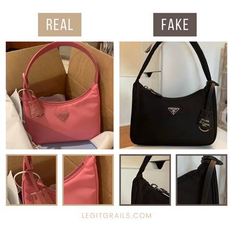 prada bag how to spot a fake|knock off prada handbags.